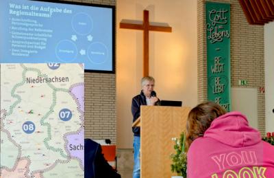 EFG Region 8 Auftakt in Hildesheim Karte RB